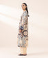 Women's RTW Textured Lawn Multi Printed A-Line Shirt